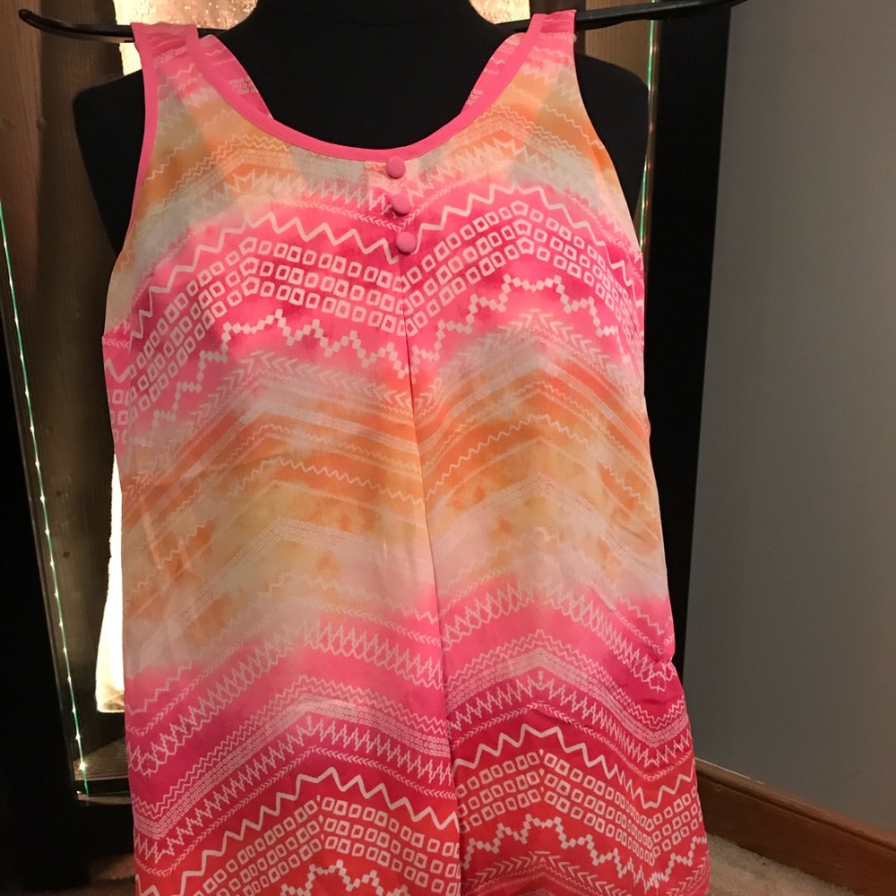 Candies - XS  ⭐️ Hot Pink Print Tank Top